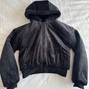 Blanc Noir: Cozy Sherpa Aspen Hoodie